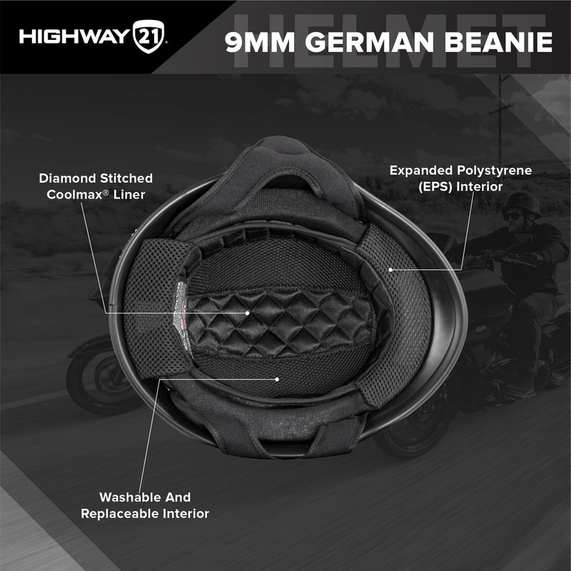 9MM German Beanie Helmet