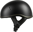 .357 Solid Half Helmet