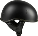 .357 Solid Half Helmet