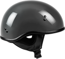 .357 Solid Half Helmet
