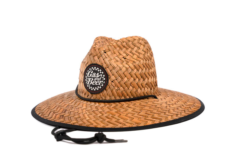 Gas & Beer Straw Hat