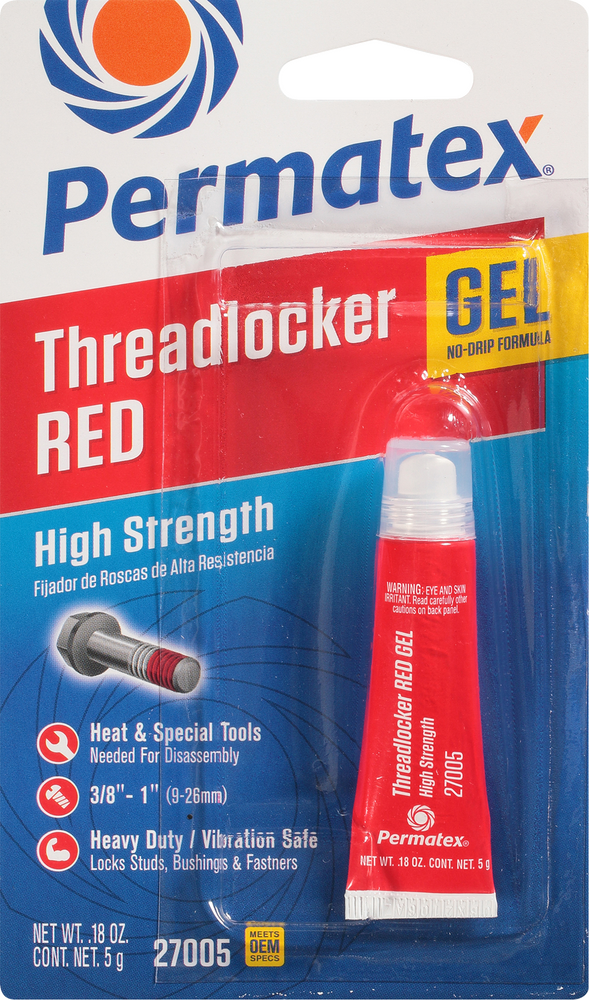 Threadlocker Red Gel