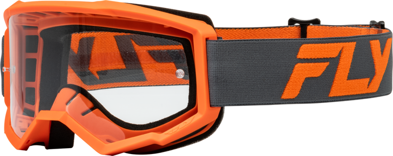 Focus Charcoal/Orange Goggle