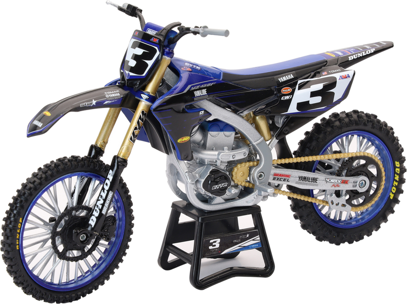 Team Yamaha YZ450F 1:12 Scale Dirt Bike