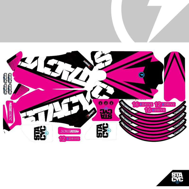 Graphics Kit - Electrify Pink