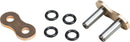 O-Ring Rivet Master Link 520 Gold
