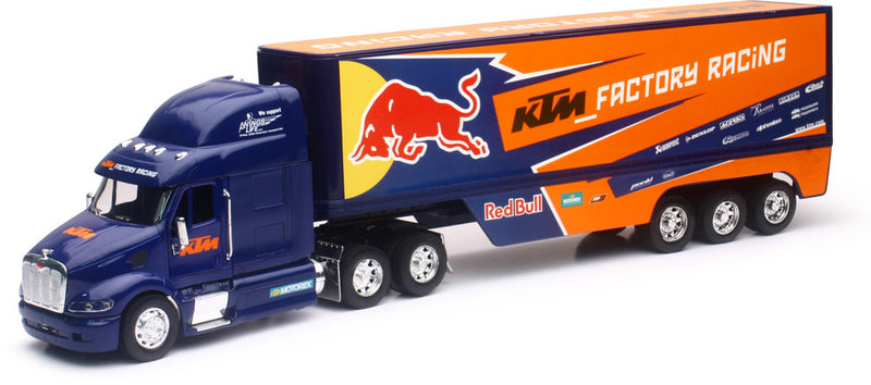 New-Ray Replica 1:32 Semi Truck Red Bull KTM Race Truck