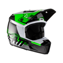 Junior Moto 3.5 V22 Black Helmet