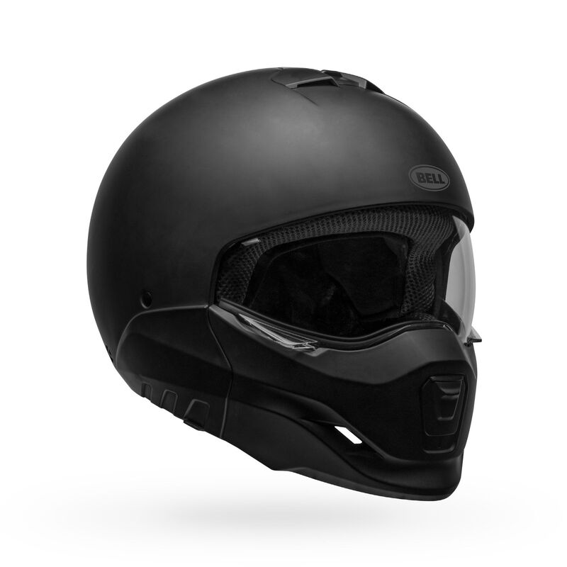 Broozer Matte Black Helmet