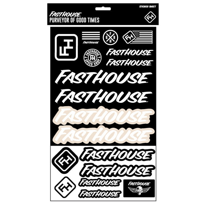 Fasthouse sticker sheet