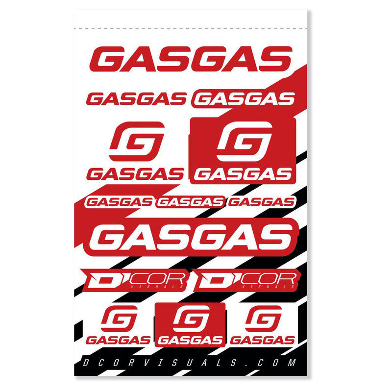 GasGas  Decal Sheet