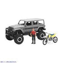 Jeep Sahara 1:18 Scale with Dirt Bike Set