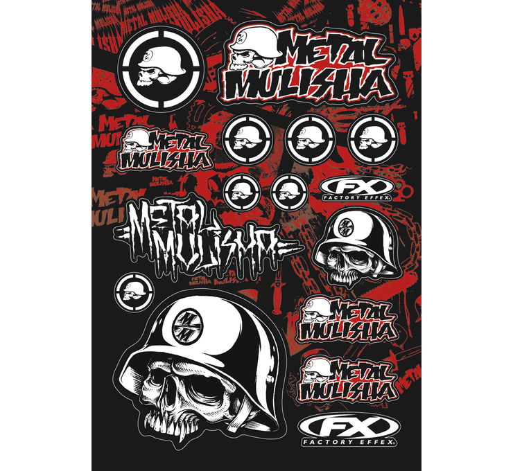 Metal Mulisha Sticker Kit