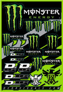 Monster Energy Decal Sheet
