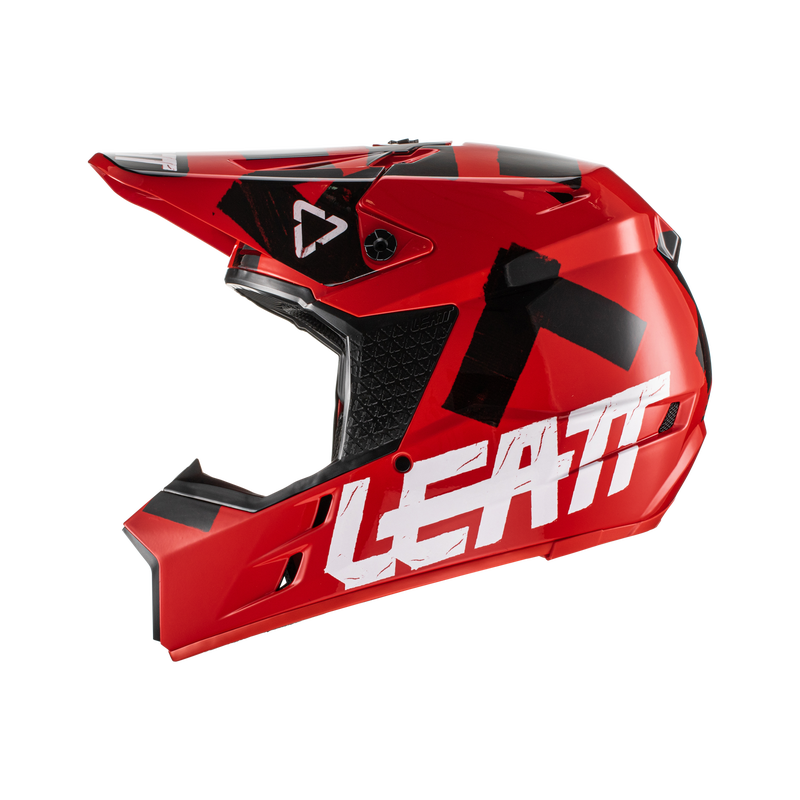 Junior Moto 3.5 V22 Red Helmet