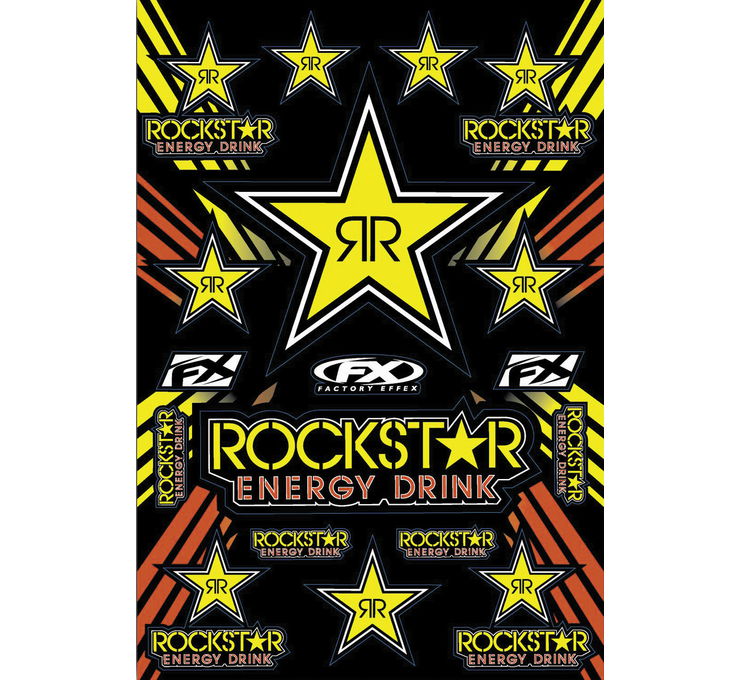 Rockstar Energy Sticker Kit